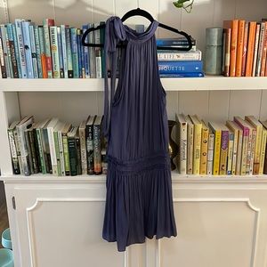 Blue Tie Dress